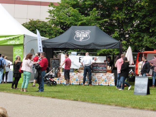 Eat printed marquee