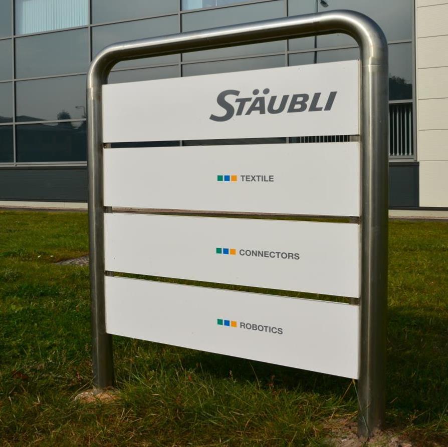 Staubli Freestanding Signage