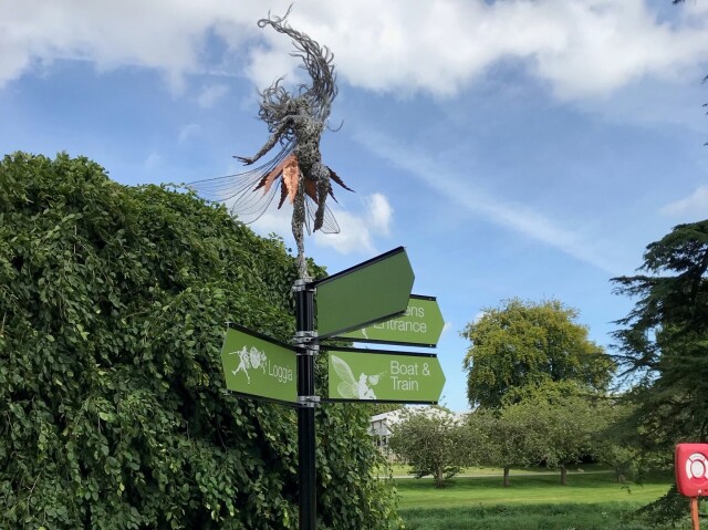 Trentham Finger Post Sign