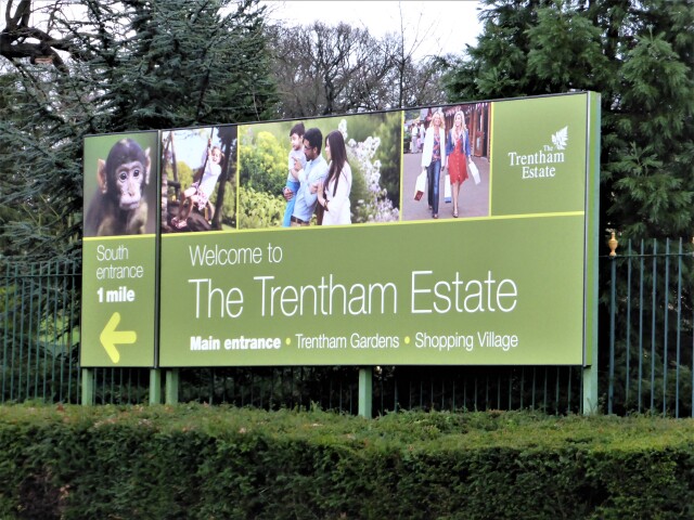 Trentham Gardens Tension Banner Frame