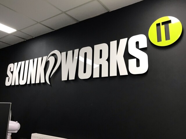 Skunk Works Acrylic Sign Letters