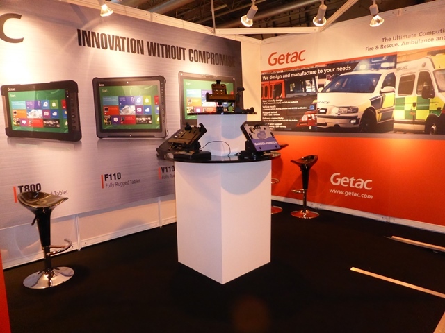 Getac Exhibition Tension Fabric Display 