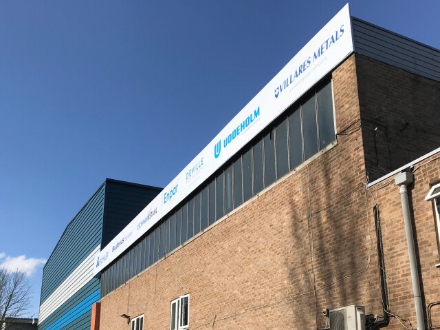 Bohler Voestalpine Fascia Sign