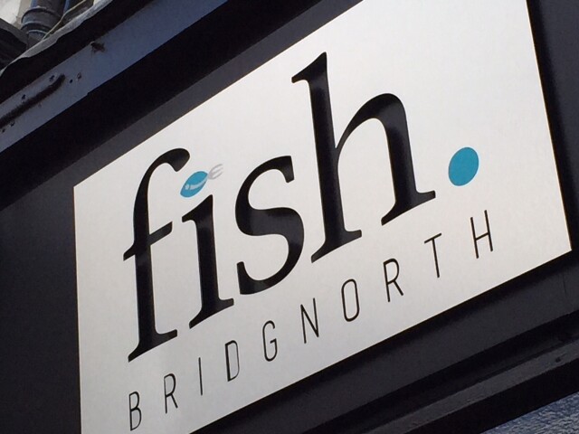 Fish Fret Cut Sign Board