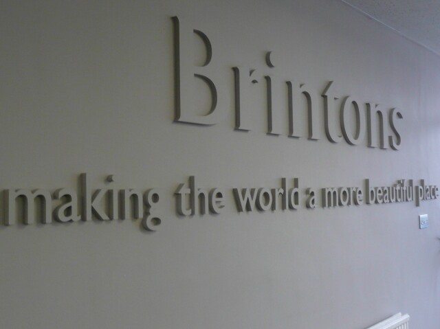 Brintons Flat Letters for Signs