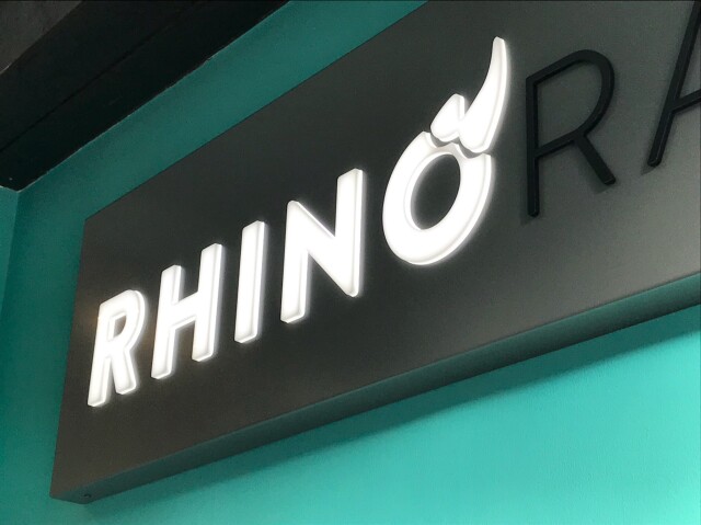 Rhino Rank Illuminated Letter Signage