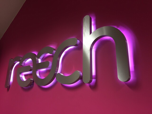 Reech Illuminated Letter Signage