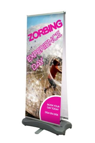 Hurricane Outdoor Roll Up Banner