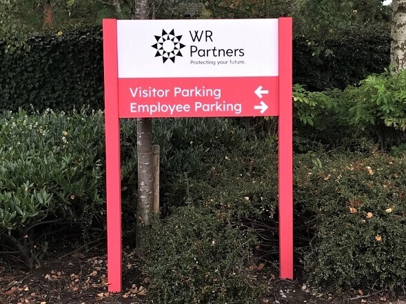 WR Partners Post Sign