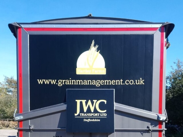 JWC Transport vehicle signage