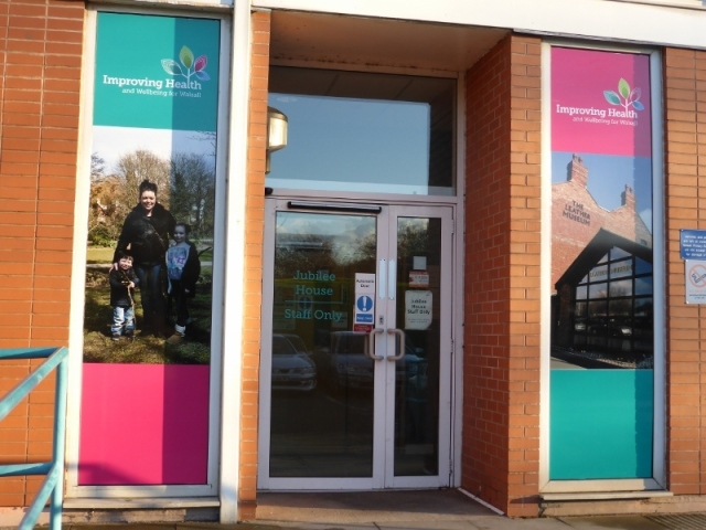 NHS Printed Window Graphics